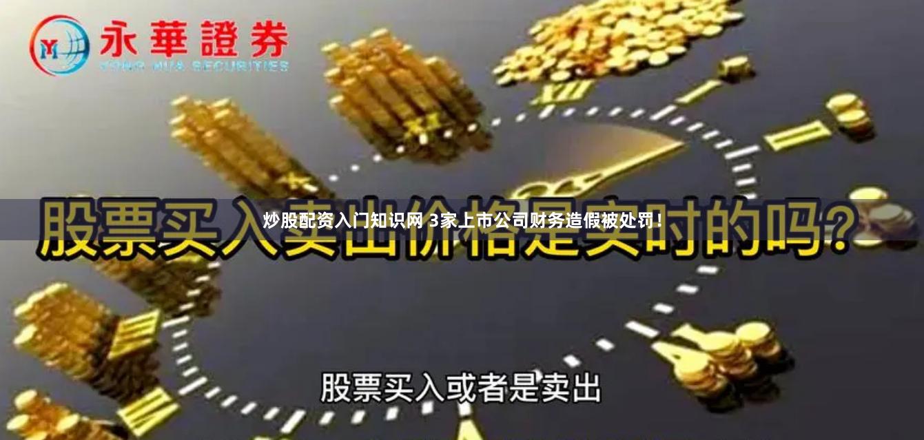 炒股配资入门知识网 3家上市公司财务造假被处罚！